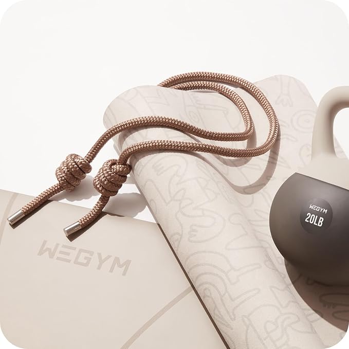 WeGym Flow Rope for Home Gym Cardio Exercise, Mobility, Wellness - Weighted Jump Rope for Freestyle Skipping - Cardio Workout Equipment