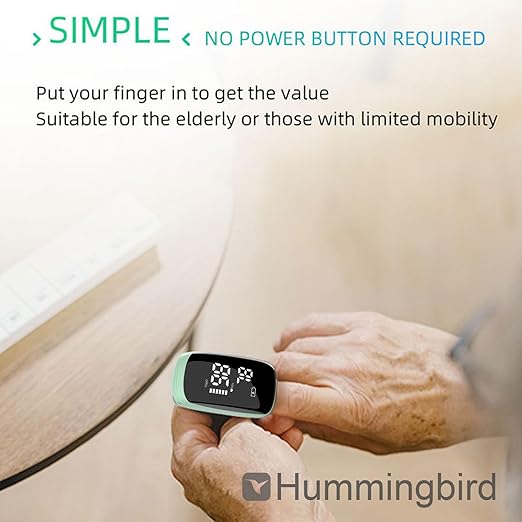 Pulse Oximeter Fingertip with Rechargeable, Oxygen Meter Finger Pulse Oximeter, Rechargeable Pulse Oximeter, Accurate Fast Oximetry SpO2 Reading for Outdoor Sports Home Wide Use (Green)