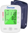Berrcom Upper Arm Blood Pressure Monitor for Home Use, Automatic Digital BP Machine with Large LED Backlit Display, 2×99 Memory, Adjustable Cuff (8.7"-15.7"), Storage Bag