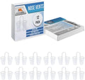 Nose Vent Sinus Relief (Pack of 12 Extra Large Size) Soft Cone Vents - A Simple Solution for Nasal Snorers - Reusable Snoring Device to Enjoy a Peaceful Night's Sleep - by Mobi Lock