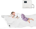 Grounding Sheets Silver Fiber Grounding Sheets for Baby Crib Bedding 27x52 Inch Toddler Bed Grounded Sheet with Cord