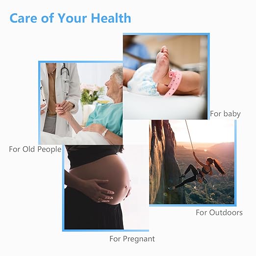 Pulse oximeter fingertip with Plethysmograph， Portable Blood Oxygen Saturation Monitor for Heart Rate, Sensor SpO2 for Sports and Aviation，O2 Monitor Finger for Oxygen