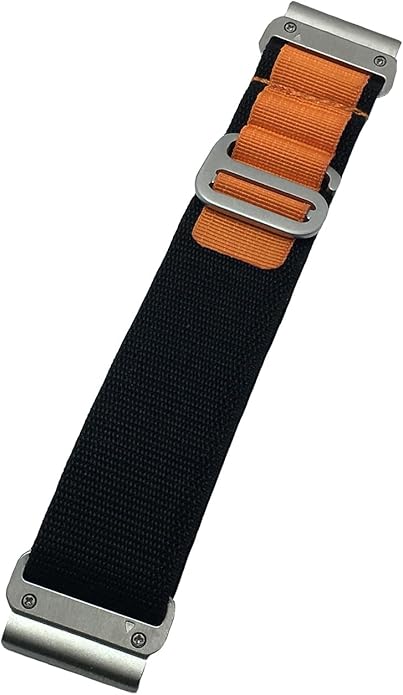 Custom Fit by Wrist Size, Small & Large Wrists, for Garmin Nylon Watch Band –– Compatible with QuickFit 20mm / 22mm / 26mm, Fenix 7, Instinct 2X, Forerunner, Epix, Tactix, MARQ, quatix, Approach