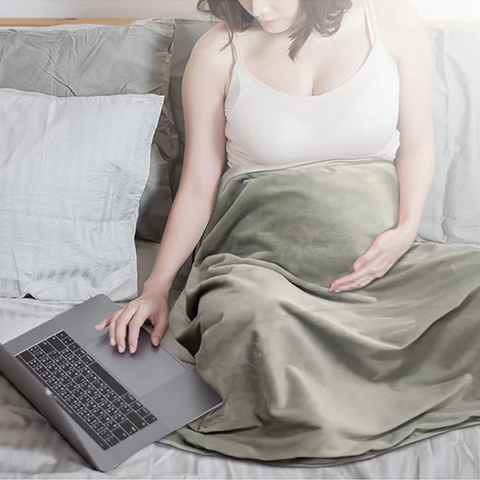 STARLENGET EMF Blanket for Pregnant and Babies, 5G Anti-Radiation Faraday Blanket, WiFi Bluetooth Electric Wave Pregnancy Protection, 38'' x 40''
