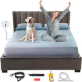 Grounding Sheets King Size - Organic Cotton & Silver Fibre Earthing Sheets for Bed - Grounding Rod & Cord Included for Indoor or Outdoor Grounding