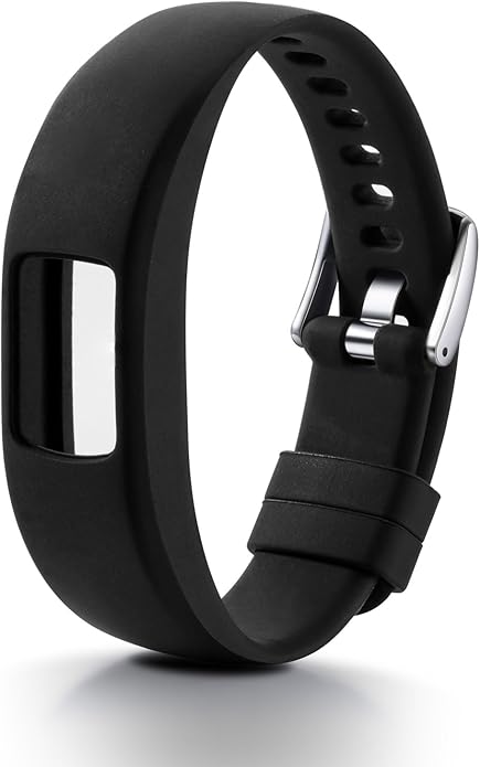 Compatible with Garmin Vivofit 4 Bands Women Men, Soft Adjustable Silicone Replacement Band Straps Wristband Accessory Bands Fit for Garmin Vivofit 4 Tracker