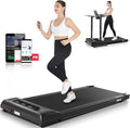 Walking Pad Treadmill, Funmily 2.5hp Under Desk Treadmill for Home/Office, 2026 Upgrade 3-in-1 Portable Treadmills with App, Remote Control, LED Display, 300 Lb Capacity