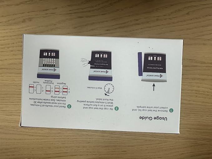 Prime Screen® Multi-Drug Urine Test Cup - 12 Panel Drug Test - Instant Testing Marijuana (THC),OPI,AMP, BAR, BUP, BZO,COC, mAMP, MDMA, MTD, OXY, PCP - [5 Pack]