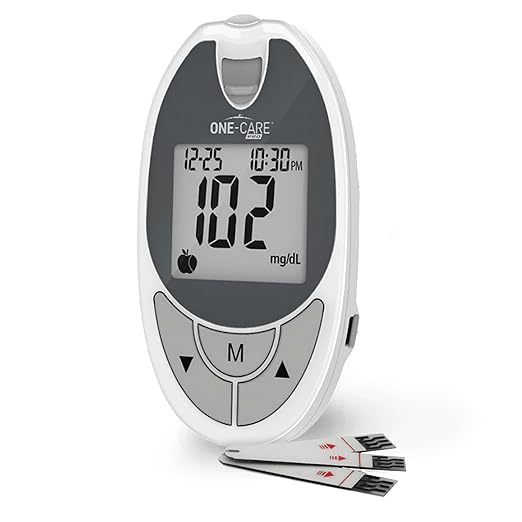 ONE-CARE PRO Glucose Meter, Blood Glucose Monitor for Diabetes Testing, Blood Sugar Monitor Device, Digital Glucometer for Home and Professional Use, Blood Sugar Testing Monitor