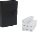 e-Pill 5 Times a Day x 7 Day Large Weekly Pill Organizer, Vitamin and Medicine Pill Box - with Discreet Case (Clear)