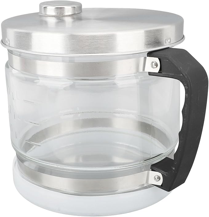 Fabater Glass Carafe, 1 Gallon / 4L Water Jar for Distiller, Replacement Collection Bottle, Compatible With Most Countertop Distillers, Storage for Juice