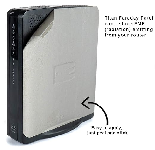 Mission Darkness TitanRF Faraday Patch - Size Medium, 2 Per Pack - 5in x 6in (12.7cm x 15.24cm) - RF/EMI/EMF Shielding Conductive Adhesive