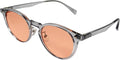BRADDELL Women's FL-41 Rose Tinted Blue Light Glasses for Migraine Light Sensitivity, Fluorescent LED Glare, Photophobia