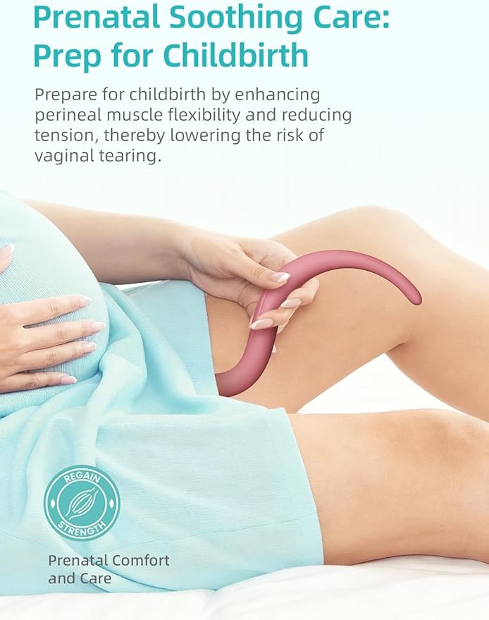 Female Personal Massager - Women Private Care Tool,with 10 Vibration and 3 Heating,Rose Vibrating can Relax Pelvic Floor Muscles and Awaken Internal Tissue Vitality,Prenatal and Postpartum Essentials