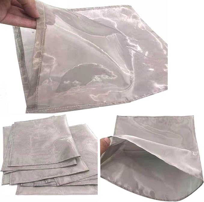 Large WiFi Router Cover Faraday Bag E M F Protection WiFi Blocker Faraday Cage for Smart Meter Cover E M F Blocker Signal Block E M F Shield 5G Protection Radio Frequency Card Holder 13.8 in*15.7 in
