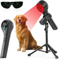Red Light Therapy Device, Handheld Dual 660nm & 808nm Wavelength Infrared Light Therapy Wand for Body, Knee, Shoulder, Back, Joint & Pet, Promotes Pain Relief, Portable with Stand for Home Use