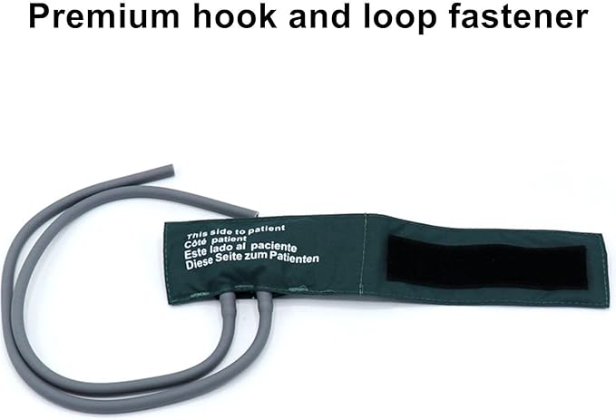 Blood Pressure Cuff with Double Tubes for Neonate 6-11 cm, Reusable Nylon Replacement Blood Pressure Cuff, No Connector