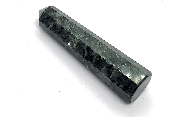 WholesaleGemShop 3 Inch Gemstones Obelisk Tower Jumbo Facet Aura Rock Crystal Natural Polished Earth Wand Spirit