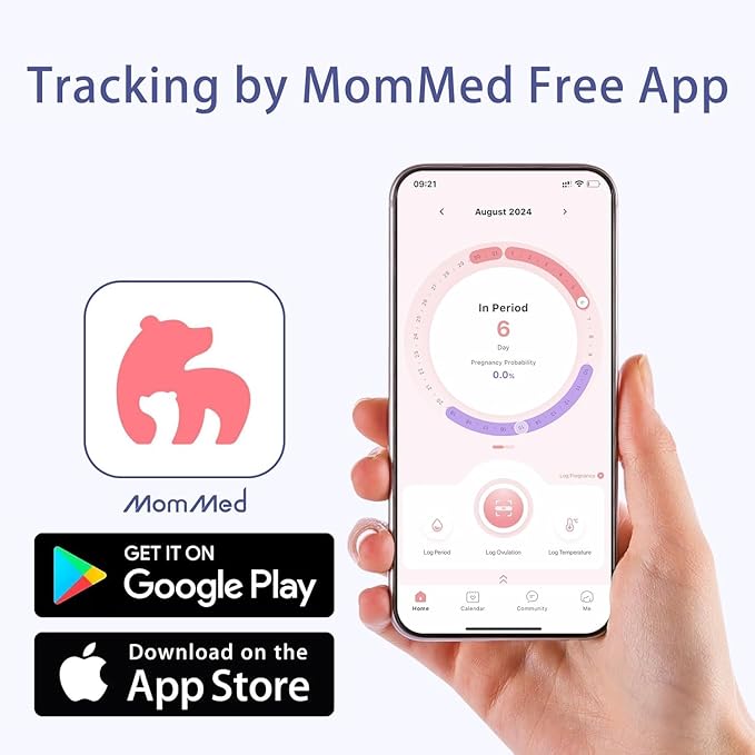 MomMed 15 Ovulation Test Strips and 5 Pregnancy Test Strips Combo Kit,Pregnancy Tests and Ovulation Predictor Kit,Accurately Track Ovulation and Detect Early Pregnancy (20 Count (Pack of 1))