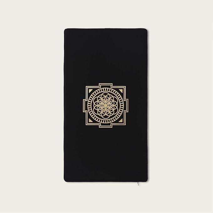 ShaktiMat Premium Acupressure Mat, Level 2 Intensity in Shakti Black, Massage Muscles, Aid Sleep & Unlock Inner Tension | Similar to Acupuncture, No Needles Required