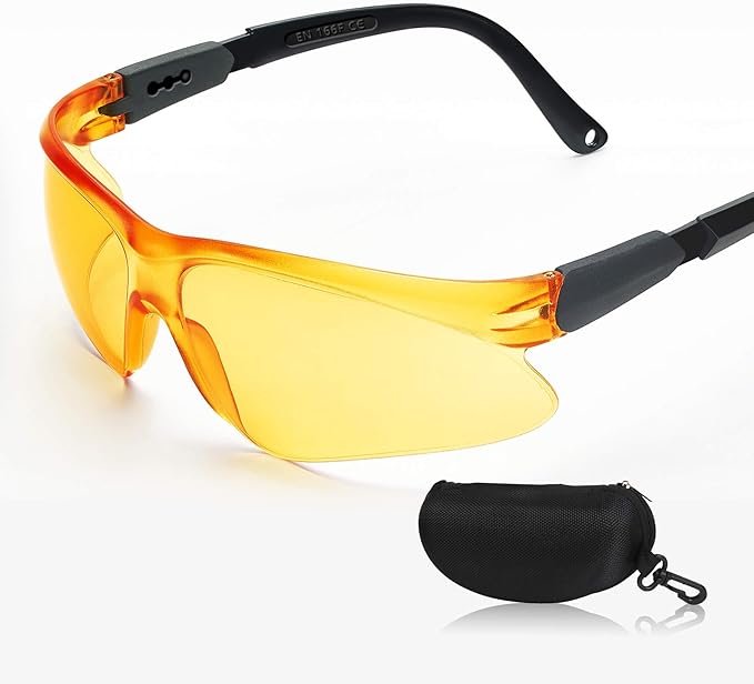 Shooting Glasses for Youth & Small Face Adults - Anti-Fog ANSI Z87.1 Certified Teens Range Shooting Eye Protection