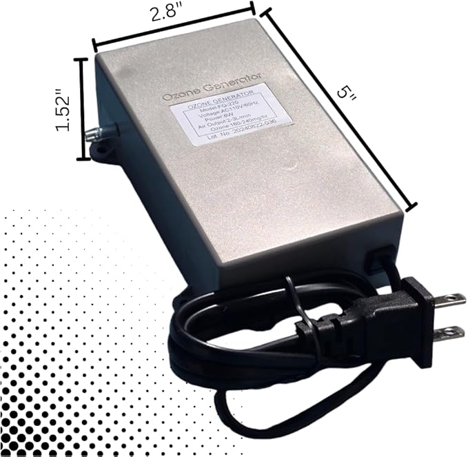 Ozone generator for cold plunge. Keep your cold plunge clean. Maintain cold plunge or ice bath water freshness for longer. Ice bath ozone generator.