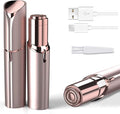 Facial Hair Removal for Women, Electric Painless Facial Hair Remover for Face, Lip, Chin with USB Rechargeable,Gold(Device Only)