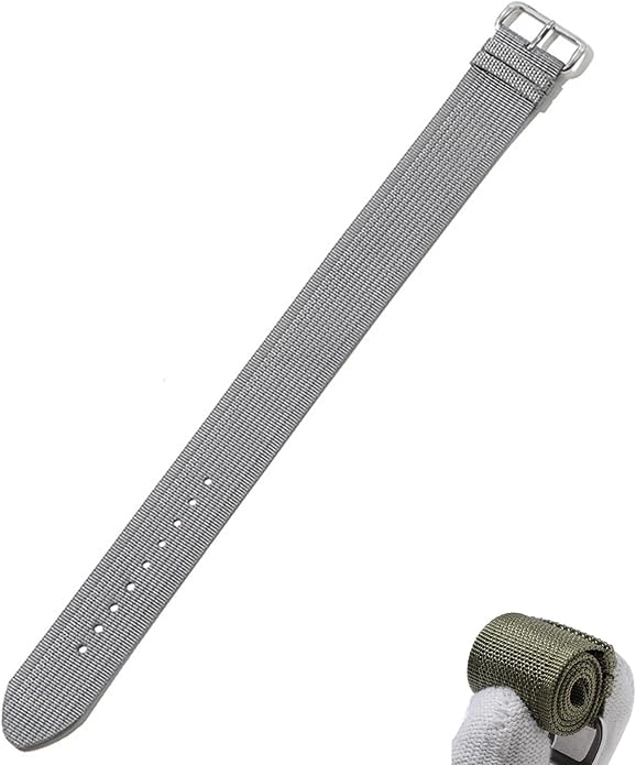 Replacement Band for Hume Health Band, Nylon Loop for Hume Band, Adjustable Soft Woven Nylon & Adjustable Clasp Buckle, Soft Breathable Sport Wristband for Fitness Tracker
