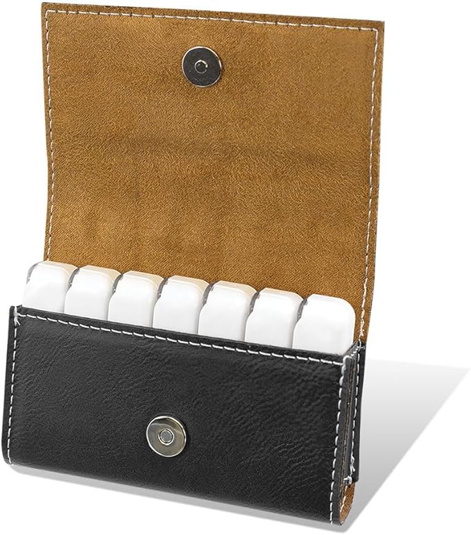 Custom 7 Day Pill Case Weekly Pill, Vitamin Organizer, Engraved Pill Box Medication Organizer