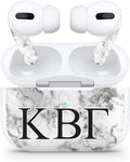 Apple AirPod Pro Skin 3M Custom Vinyl Wraps Decal Sticker Stylish Covers for Protection & Customization for 2019 Model A2190 - Kappa Beta Gamma