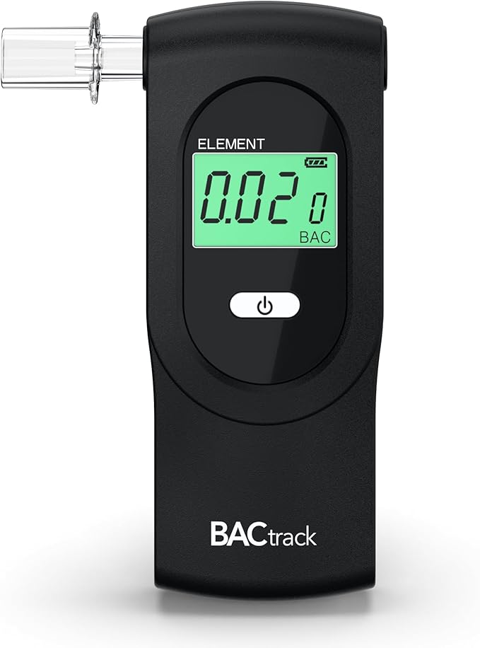 BACtrack Element Breathalyzer | Professional-Grade Accuracy | DOT & NHTSA Compliant | Portable BAC Alcohol Tester for Personal & Home Use | FSA/HSA Eligible