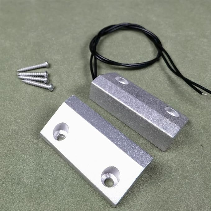 Rolling Door Contact Magnetic Reed Switch Alarm with 2 Wires for NC. Applications MC-56