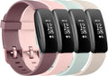 4 Pack Bands Compatible with Fitbit Inspire 2 Bands for Women Men, Adjustable Replacement Sport Wristbands Straps for Fitbit Inspire 2 / Ace 3