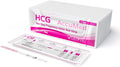 AccuMed Pregnancy Test Strips, 25-Count Individually Wrapped Pregnancy Strips, Early Home Detection Pregnancy Test Kit, Clear HCG Test