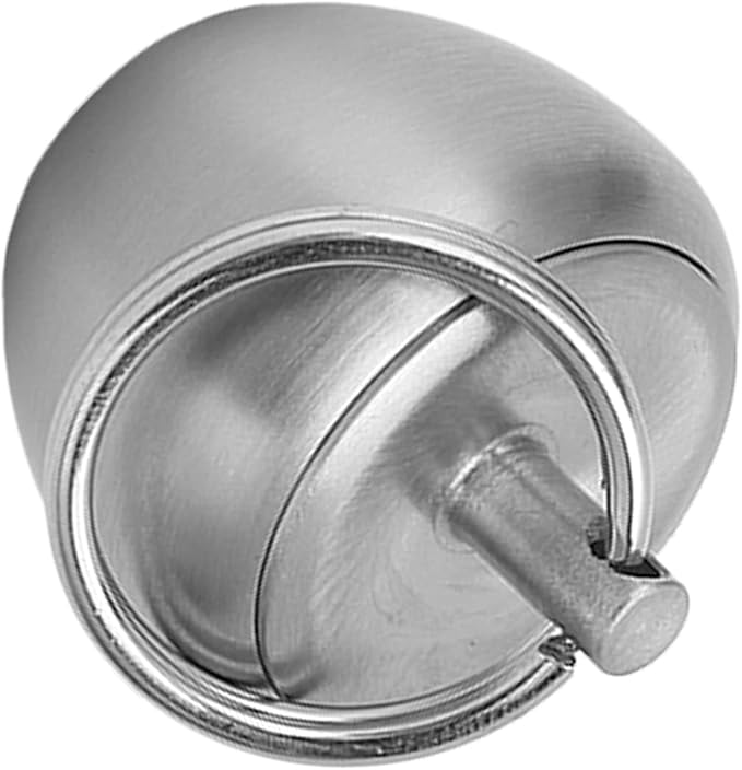 Pill Case Stainless Steel Pill Holder Keychain, Mini Portable Medicine Box Sealed Jar Keychain Pendant, Apple Shape Small Waterproof Pill Box Container for Purse or Pocket