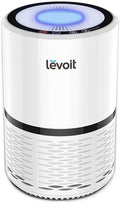 Levoit Air Purifier for Home, AHAM Verifide, High-Efficiency Filter for Smoke, Dust, Pollen, and Odors in Bedroom, Office, or Nursery, Optional Night Light, Quiet Operation, LV-H132, White