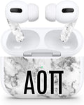Apple AirPod Pro Skin 3M Custom Vinyl Wraps Decal Sticker Stylish Covers for Protection & Customization for 2019 Model A2190 - Alpha Omicron Pi