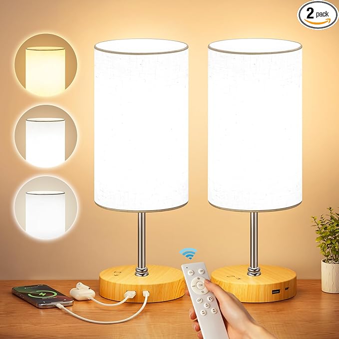 10000 Lux Light Therapy Lamp, Full Spectrum &UV-Free Happy Lamp, Sun Light Therapy Lamps with Remote, 3 Color Temperatures &Stepless Dimming &Timer, Daylight Lamps for Home, Office