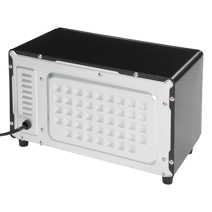 Sterilizer for Esthetician, 10L Large Capacity Sterilizer for Nail Tools, UV Light Nail Tools Cleaning Machine, Cleaning Cabinet for Home Use, Barbers, Beauty Salons, and Spas, 110V 160W (Black)