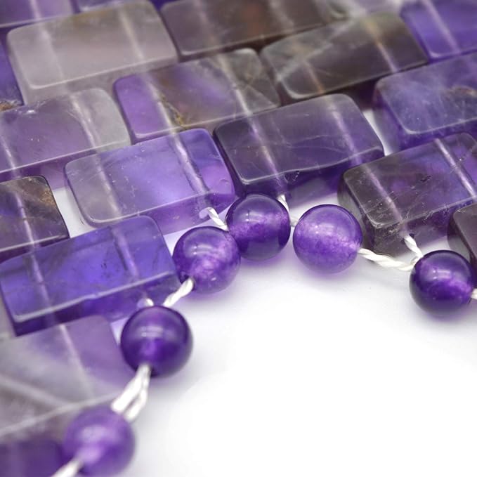 Natural Jade Sleep Mask & Blindfold, Natural Jade Eye Mask, Anti-Aging Hot or Cold Using Eye Mask (Amethyst Crystal)