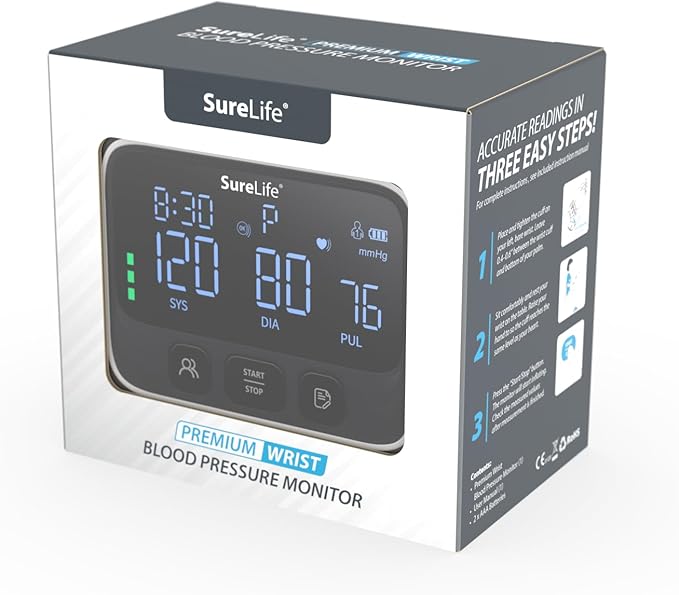 SureLife Premium Wrist Blood Pressure Monitor