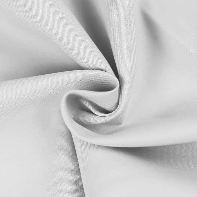 2 Pack Fitted Hospital Bed Sheets with Elastic All Around for a Double Brushed Ultra Soft Breathable 100% Microfiber Sheets, 36” x 84” x 12”