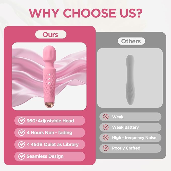 Manual Massage Stick Pink