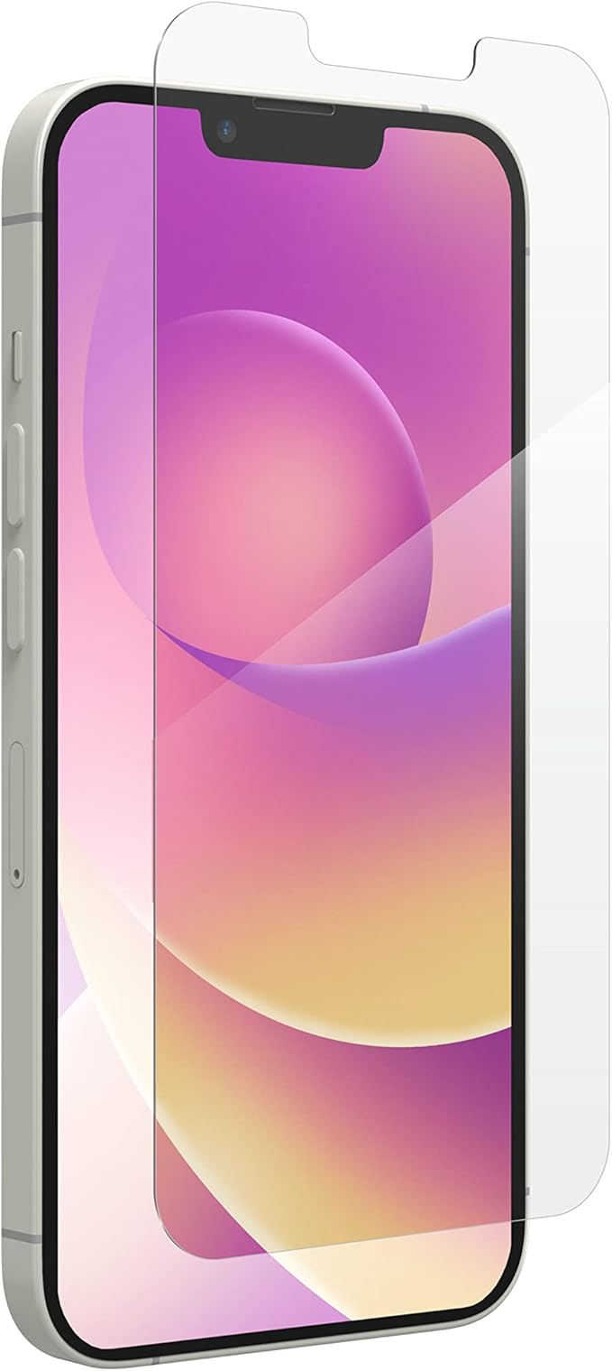 ZAGG Glass Elite Anti-Glare Screen Protector for Apple iPhone 17e/ 16e/ 14/13/ 13 Pro - 5X Shatter Protection, Anti-Fingerprint Technology, InvisibleShield, Easy to Install