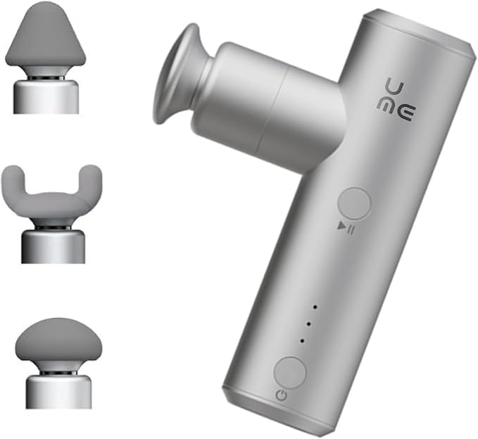 S1 Mini Massage Gun, Percussion Massage Gun Deep Tissue for Body Muscle Relaxation, Handheld Massage Gun for Women, Portable Massage Gun for Gym Office Travel with 4Hour Battery