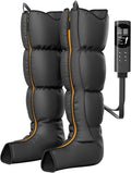 DEKEMASTER Air Compression Leg Massager for Circulation and Pain Relief, Professional Full Leg Compression Boots for Massage Therapy with Adjustable 9 Intensities, Recovery Boots for Women Men