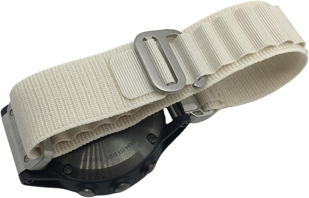 Custom Fit by Wrist Size, Small & Large Wrists, for Garmin Nylon Watch Band –– Compatible with QuickFit 20mm / 22mm / 26mm, Fenix 7, Instinct 2X, Forerunner, Epix, Tactix, MARQ, quatix, Approach