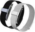 2 Pack Nylon Loop Strap Compatible for Hume Band, Soft Breathable Sport Adjustable Replacement Strap Wristband for Hume Health Band Fitness Tracker Men Women