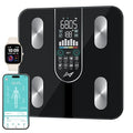 AXV Scale for Body Weight, 4-Electrode Smart Digital Bathroom Scale with BMI Body Fat Muscle Mass, Body Composition Scale, 7-in-1 Large VA Display, 22 Body Composition