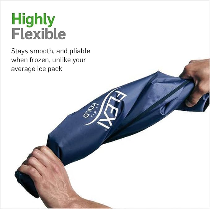 FlexiKold Standard, Half Size, Oversize and Neck Gel Ice Cold Packs - Sizes: Large, Small, X-Large, and Neck
